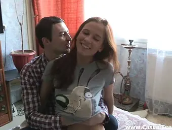 Teeny enjoys hookah and lovemaking