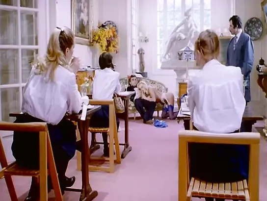 French College Girls Get Naughty in Vintage Sex Video