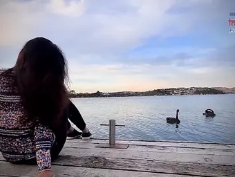 Desi teen Indian Girlfriend gives Blow-job and gets a cumshot in Mall and Gulp it in HD