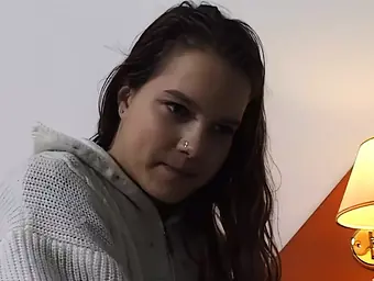 My ex-gf makes it to the top while I observe - it's super hot!