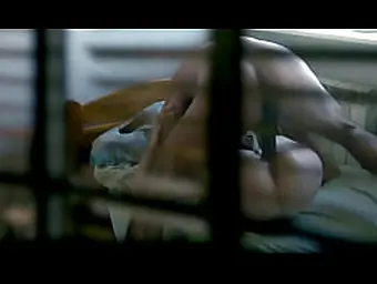 Stepdaughter gets her big ass drilled hard while her boyfriend watches in voyeuristic delight