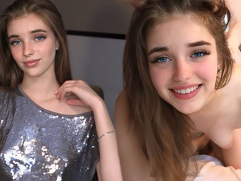 Vika Lita gets her pointy breasts and clean-shaved twat drool roasted in POINT OF VIEW