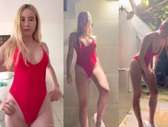 Lil Tay's Bikini Movie in the Shower