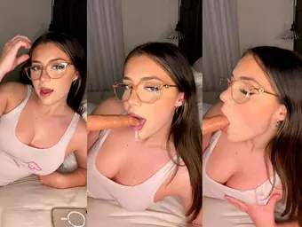 Lilith Cavaliere's dirty mouth & tight pussy get the oral treatment they deserve in this leaked Converse movie