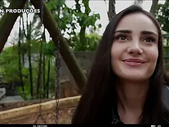 Watch Victoria Camargo get her skinny ass pounded hard by Loupan's massive schlong